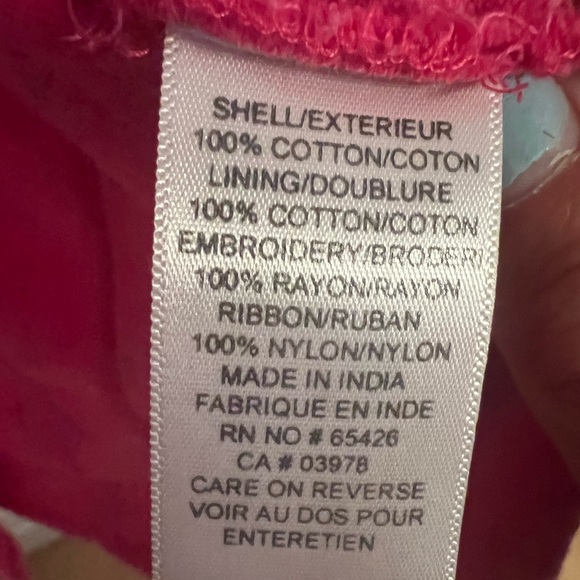 Northern Isles Women’s Hot Pink Button Down Embroidered Shacket SzL BarbieCore - Picture 6 of 14